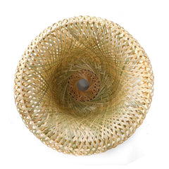 Vintage Bamboo Wicker Rattan Pendant Light