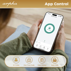 Arpha Smart Lock D601 – Fingerprint Keyless Deadbolt, Waterproof
