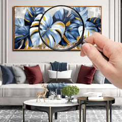 Banana Leaf Canvas Wall Art
