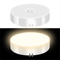 PIR Motion Sensor LED Night Light – USB Rechargeable Wireless Closet Lamp