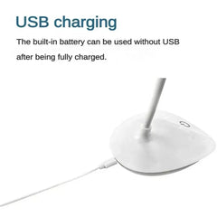 LED Reading Desk Lamp – Portable USB Rechargeable Touch Dimming Light