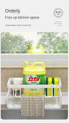 Multifunctional Sink Sponge Rack – Kitchen Organizer & Drainer