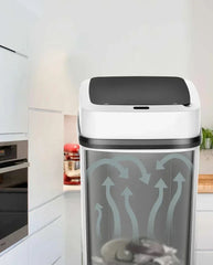 13L Smart Touch Trash Can – Kitchen & Bathroom Use
