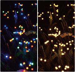 12-Pack Solar Firefly Lights – Waterproof Starburst Garden & Pathway Lamps