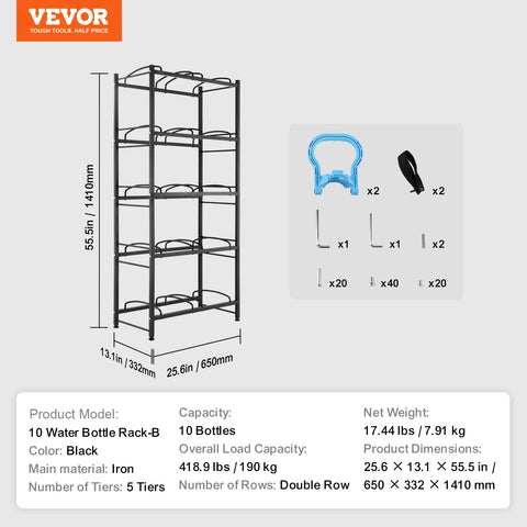 VEVOR Water Jug Holder