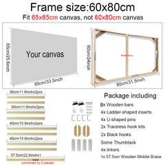 Wooden Canvas Frames for Photo & Oil Paintings
