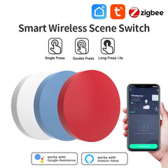 Tuya Zigbee Smart Wireless Button Switch