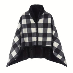 Wearable Shawl Blanket – Flannel Lazy Casual Office Blanket