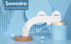 SAMODRA Non-Electric Bidet – Dual Nozzle Toilet Seat Attachment