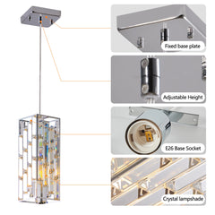 Modern Crystal Pendant Light