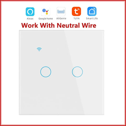 WiFi Smart Touch Switch 1/2/3/4 Gang