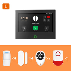 Staniot 7" WiFi 4G Smart Home Alarm System with 115dB Siren