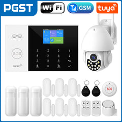 PGST Tuya Smart GSM WiFi Alarm System