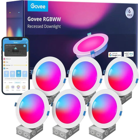 6-Inch Smart Recessed LED Downlight