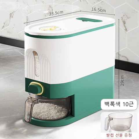 Sealed Rice Storage Bucket – Insect-Proof, Moisture-Proof Food-Grade Bin