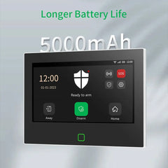 Staniot 7" WiFi 4G Smart Home Alarm System with 115dB Siren