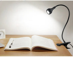 USB LED Reading Lamp – Flexible Clip-On Bedside & Desk Light
