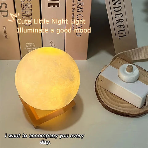 DIY Hand-Painted Moon Night Light Kit