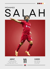 Football Celebrity Canvas Poster – Modern Sports Wall Art for Home & Gifts