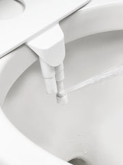SAMODRA Non-Electric Bidet – Dual Nozzle Toilet Seat Attachment