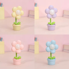 Mini LED Flower Night Light – Cute Table Lamp & Bedroom Decor Gift