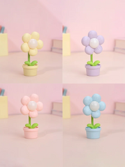 Mini LED Flower Night Light – Cute Table Lamp & Bedroom Decor Gift