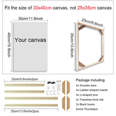 Wooden Canvas Frames for Photo & Oil Paintings