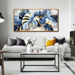Banana Leaf Canvas Wall Art