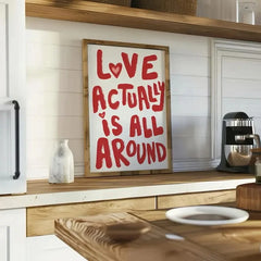 Love Actually Wall Art – Canvas Print