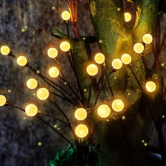 12-Pack Solar Firefly Lights – Waterproof Starburst Garden & Pathway Lamps