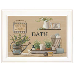 "Farmhouse Bath II" Framed Wall Art – Modern Farmhouse Decor