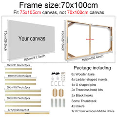 Wooden Canvas Frames for Photo & Oil Paintings