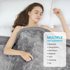 Cooling Tie Dye Blanket – Lightweight Summer Blanket for Hot Sleepers